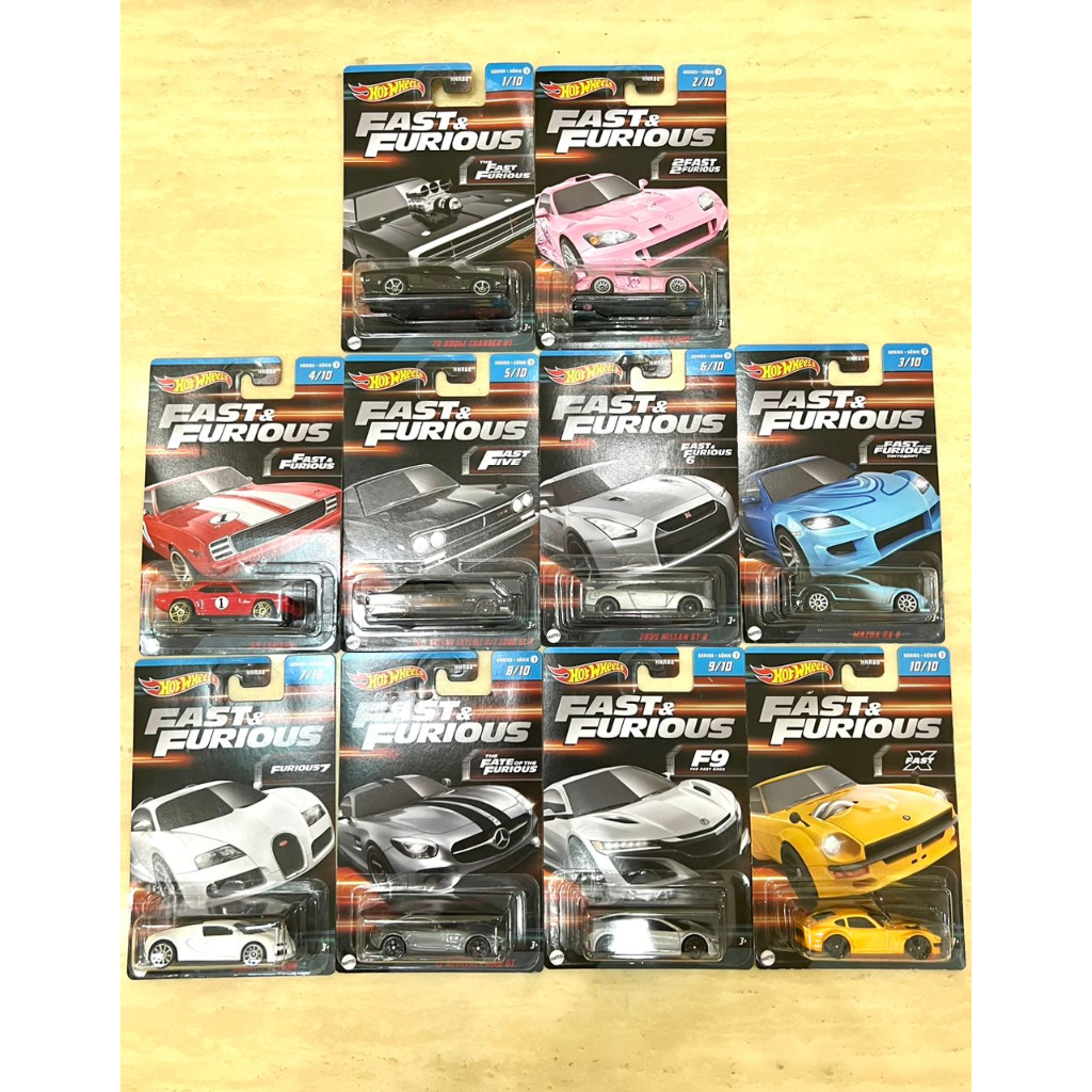 Hot Wheels Fast Furious Wave Shopee Malaysia