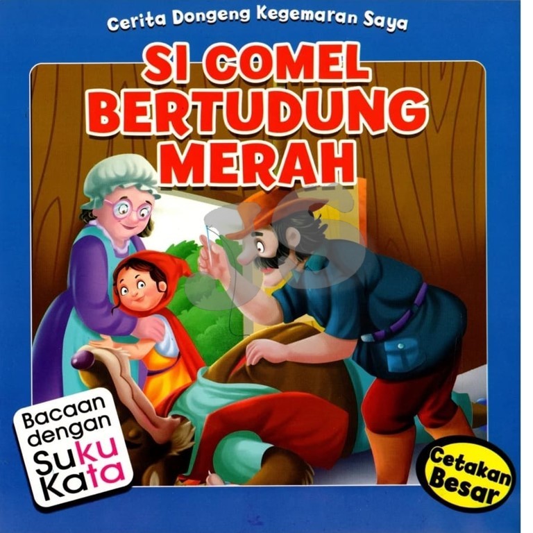 Cerita Dongeng Kegemaran Saya Buku Cerita Bacaan Berfokus Suku Kata