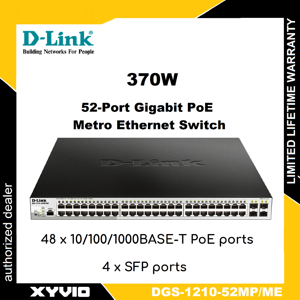 D Link Dgs Mp Me Port Gigabit Poe Metro Ethernet Switch