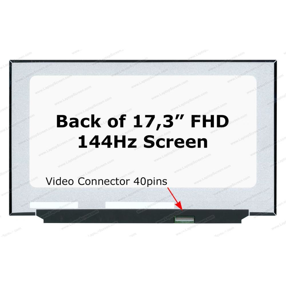 Lcd Display B Han Hz Fhd Ips Pin Edp Shopee Malaysia