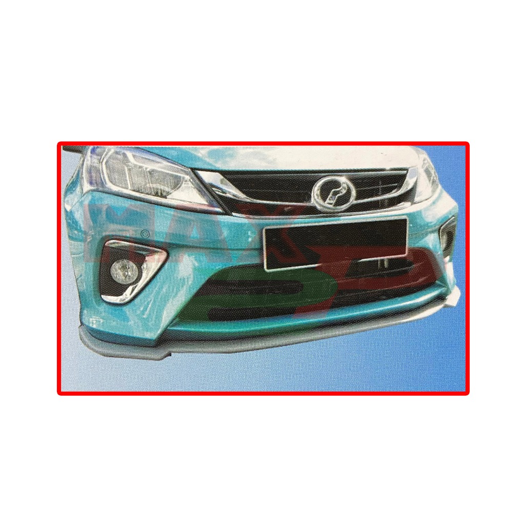 Perodua Myvi VVTi New 3rd Gen 2018 TAKERO Style Front Skirt Lower V