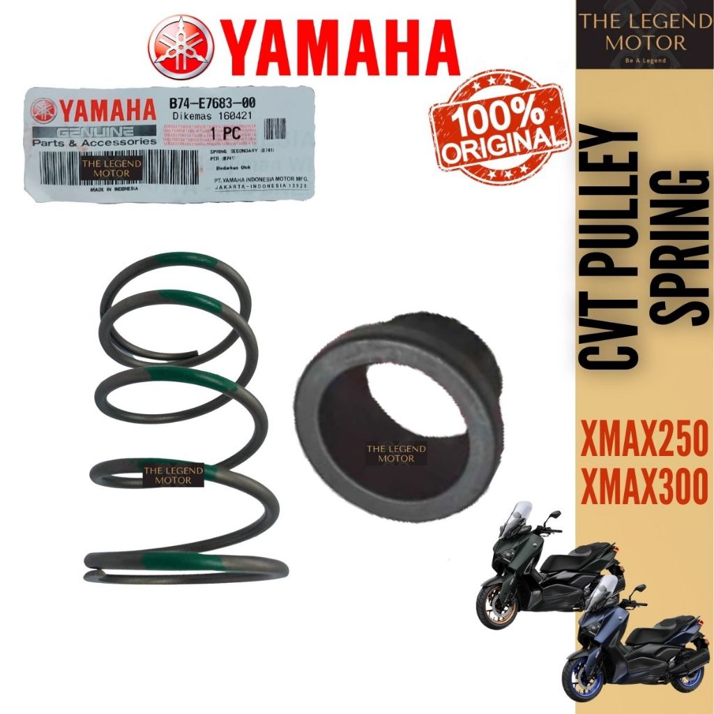 Xmax Spring Pulley Cvt Secondary Sheave Pully Auto Shoe Torque