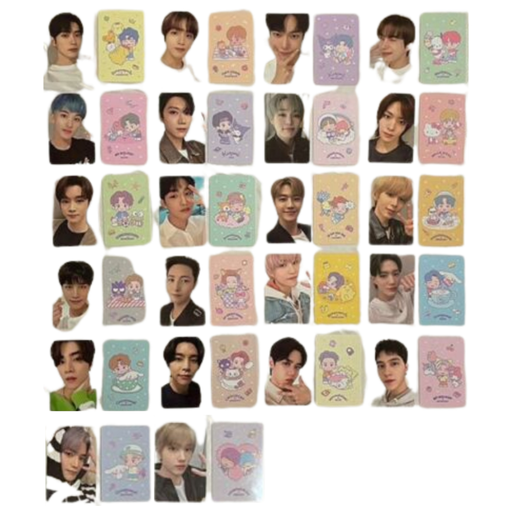 NCT X Sanrio Characters OFFICIAL PHOTO CARD A Ver Shopee Malaysia