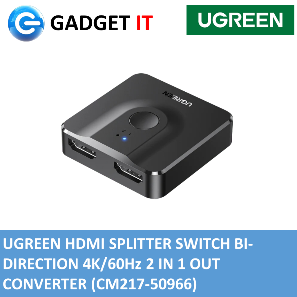 Ugreen Hdmi Splitter Switch Bi Direction K Hz In Out Converter