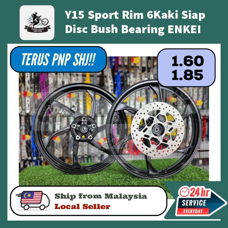 Yamaha Y Y Ready Stock Sp Sport Rim Batang Kaki Pnp Hitam