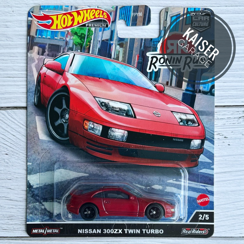 Hot Wheels Premium RONIN RUN Nissan ZX Twin Turbo Shopee Malaysia