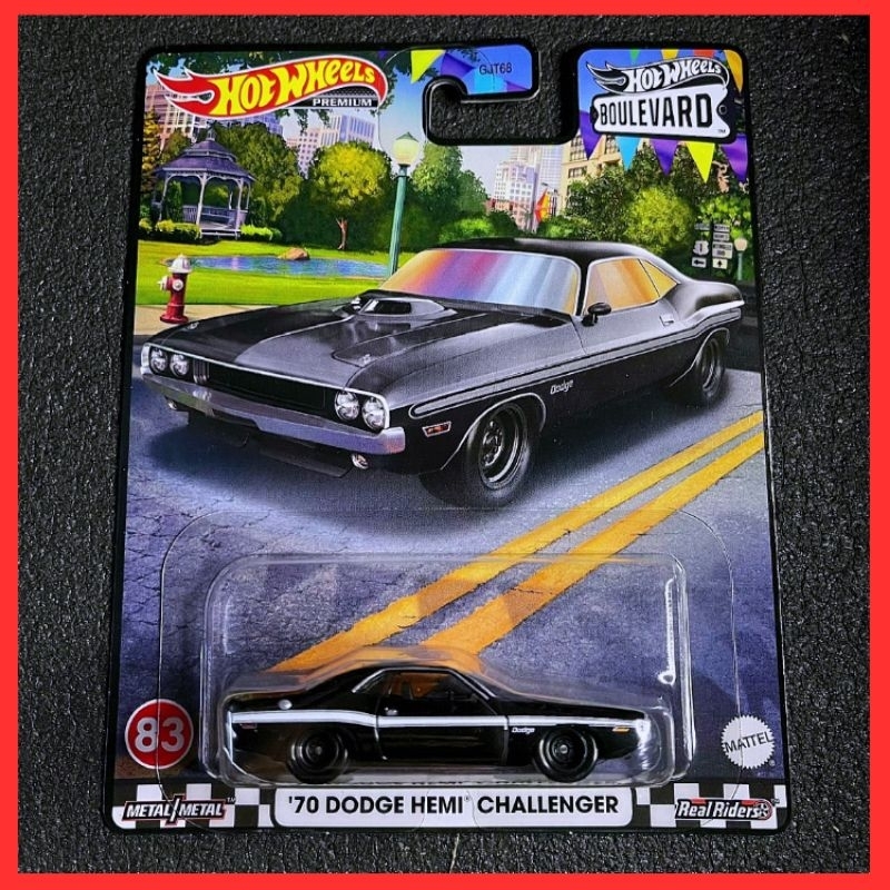 Hot Wheels Dodge Hemi Challenger 1970 Boulevard Premium Hotwheels Car