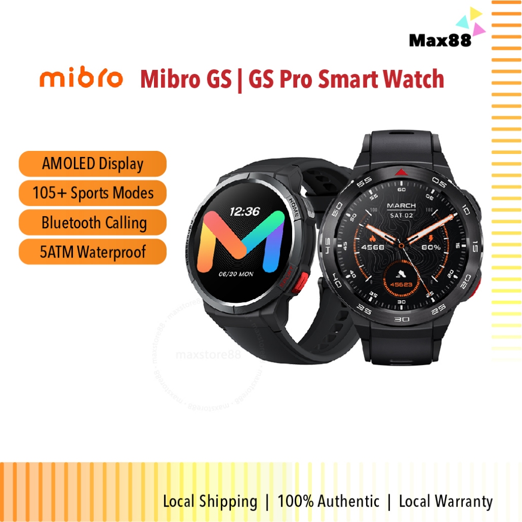 Mibro GS Active GS GS Pro 1 43 Smart Watch Bluetooth Calling