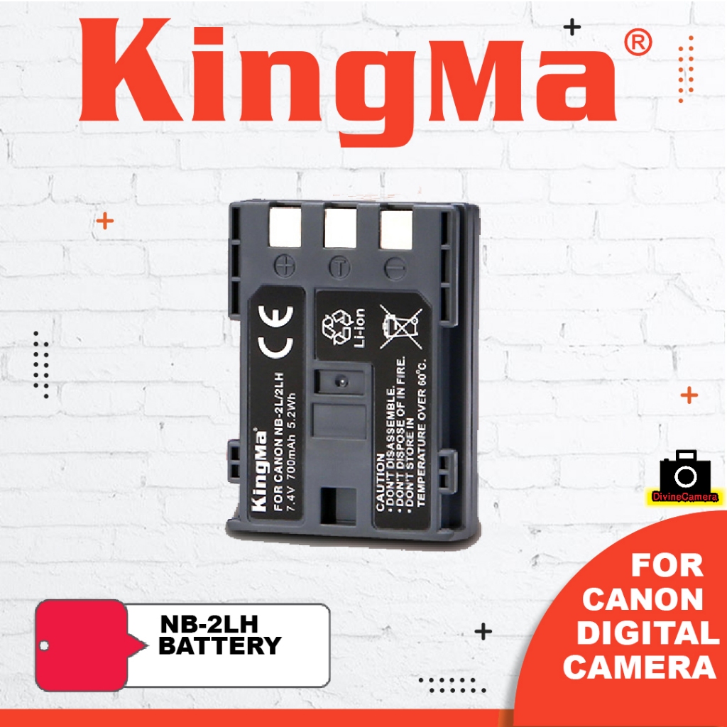 Kingma NB 2LH NB 2L Rechargeable Lithium Ion Battery For Canon 350D