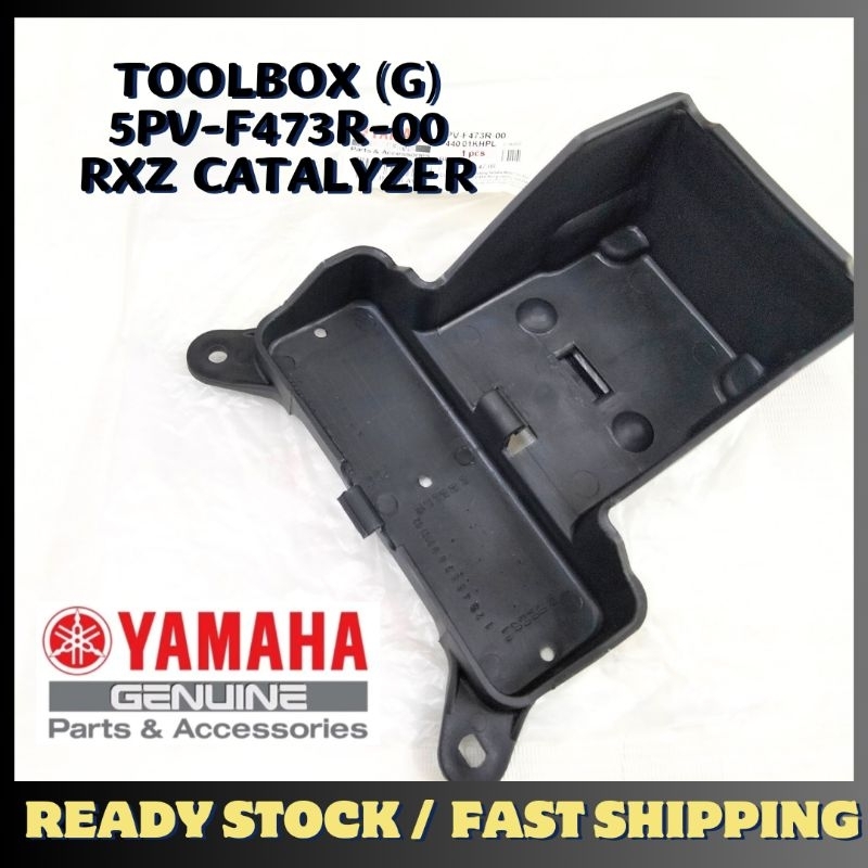 TOOLBOX 5PV YAMAHA RXZ CATALYZER BOX LAGGAUE SPANNAR BOX BEKAS SPANNAR