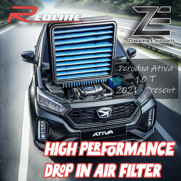 Perodua Ativa On Air Filter Performance Drop In Panel Redline