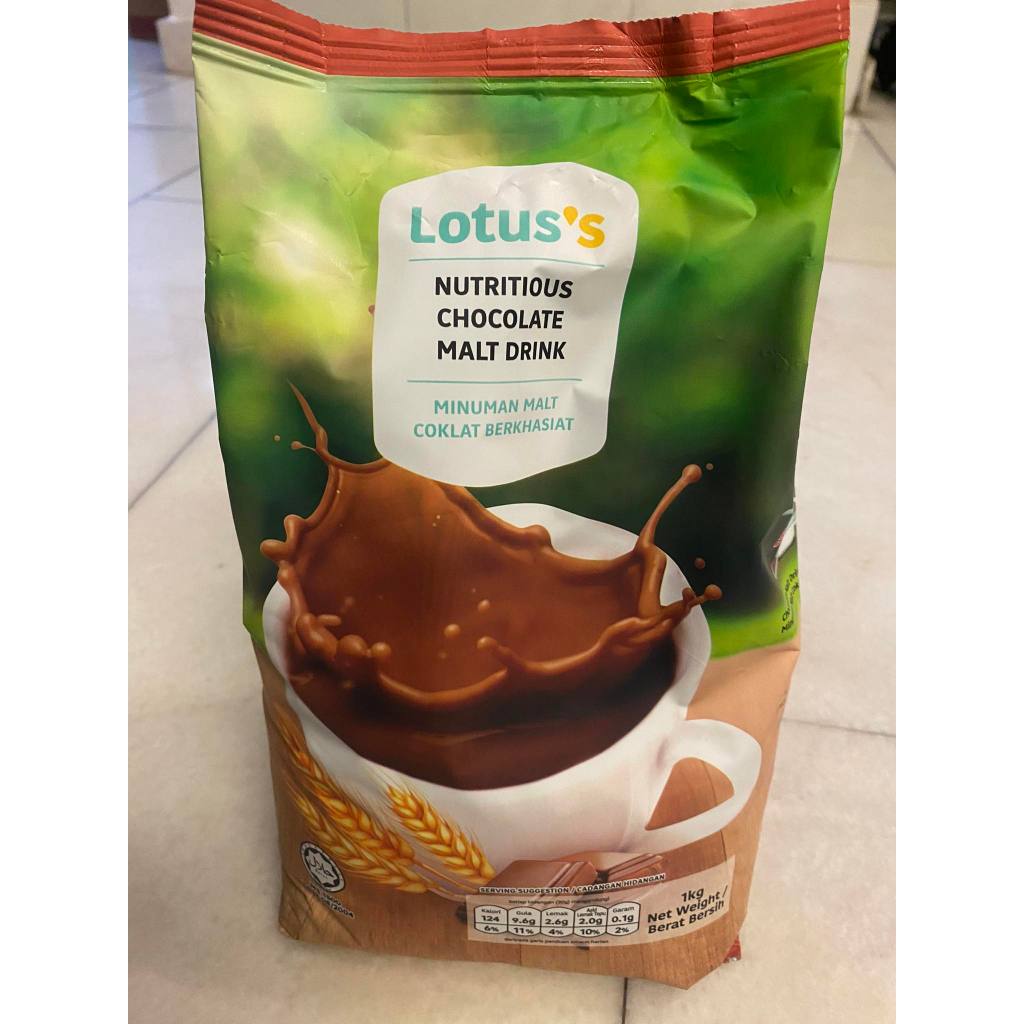 Lotus S Nutritious Chocolate Malt Drink Kg Shopee Malaysia