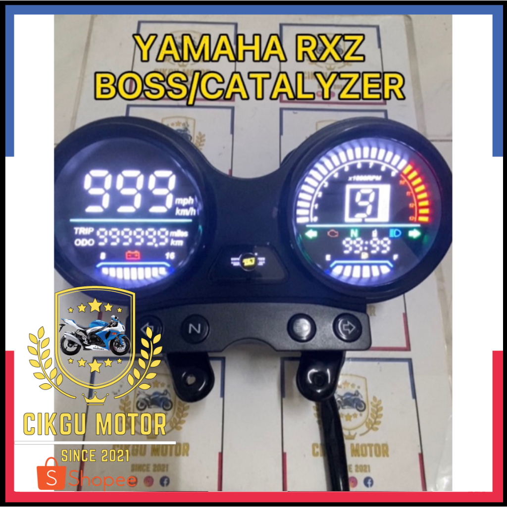 PNP SAHAJA YAMAHA RXZ MILI BOSS CATALYZER DIGITAL METER 2023