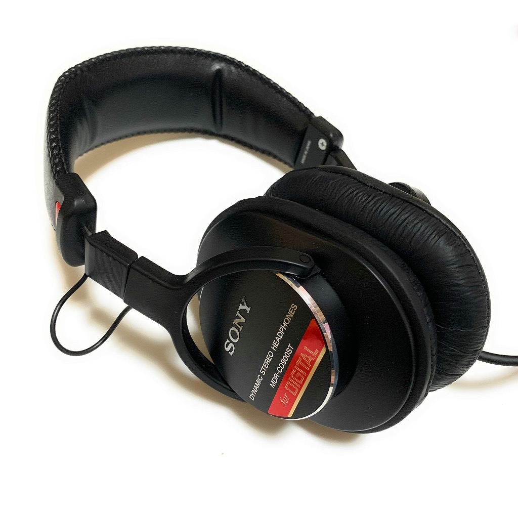 Direct From Japansony Wired Closed Studio Monitor Headphones Black