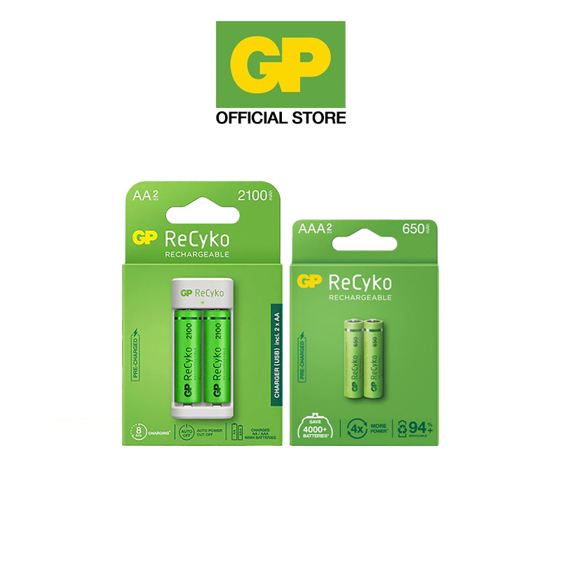 Gp Recyko E Charger Slot Aa Mah S Gp Recyko Rechargeable