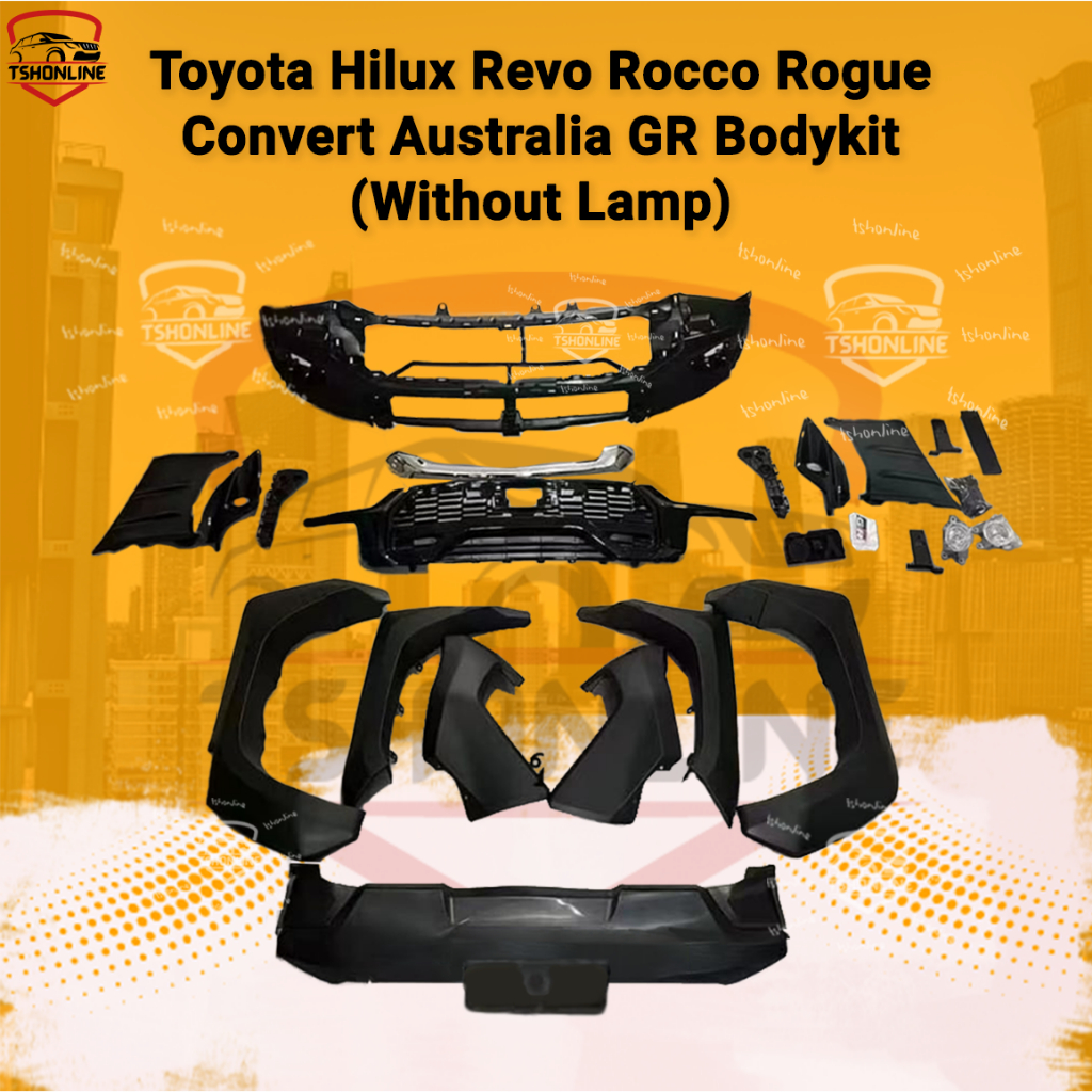 Toyota Hilux Revo Rocco Rogue Convert Australia Gr Bodykit Bumper Set