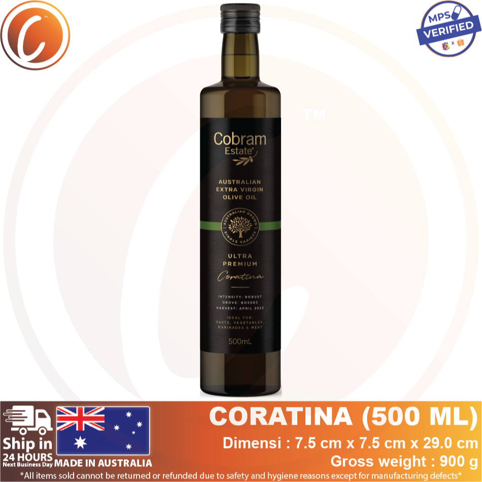 Harvest Cobram Estate Premium Extra Virgin Olive Oil Ml