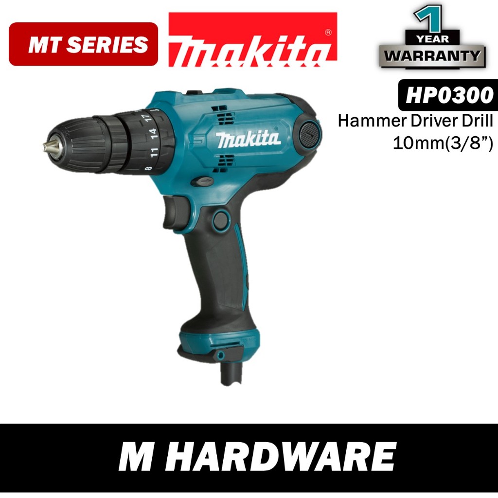 Makita Hp Hammer Driver Drill Mm Shopee Malaysia