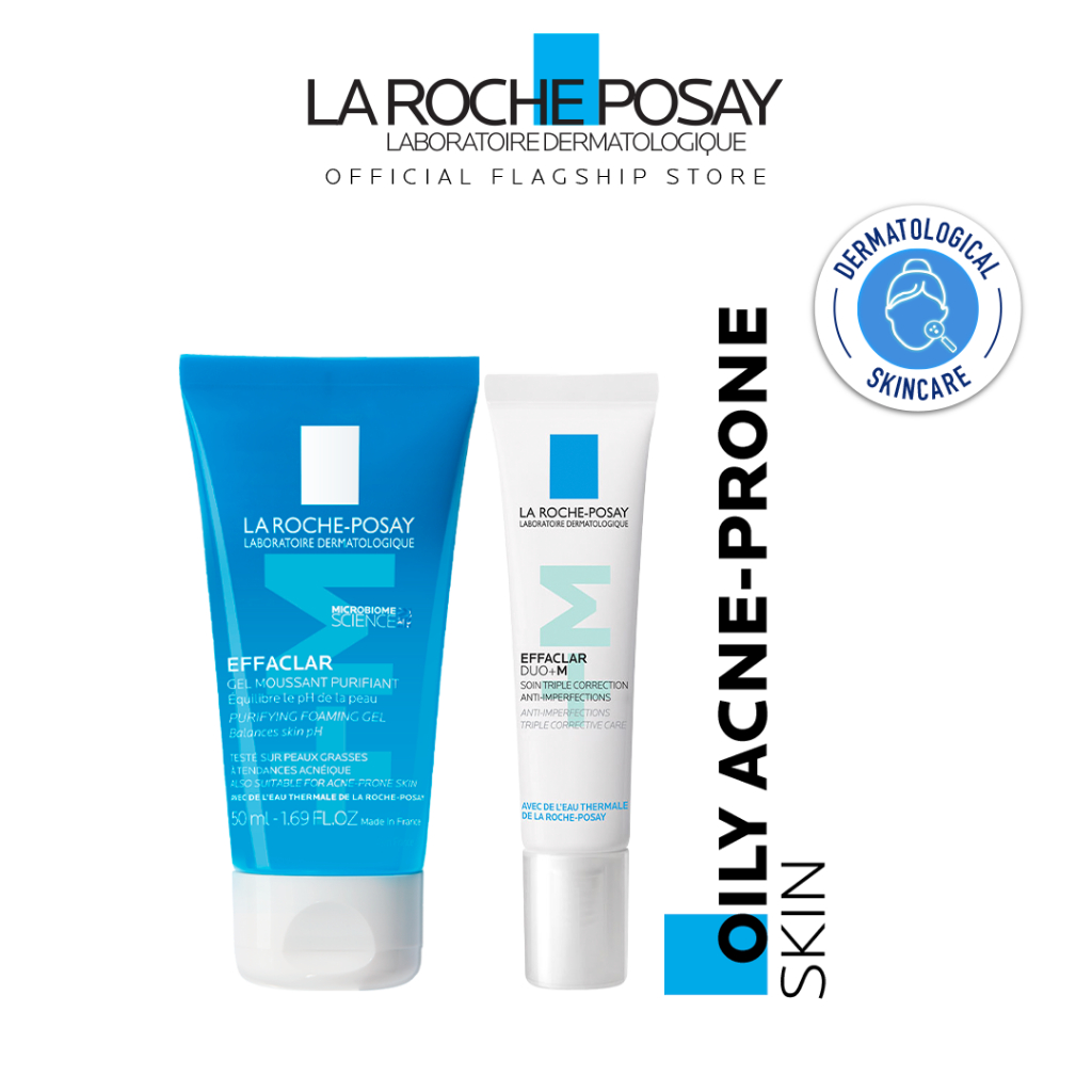 La Roche Posay Effaclar Acne Skin Saver Set Anti Acne Jerawat