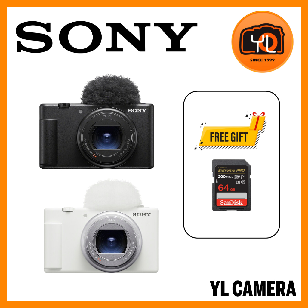 Sony Zv Ii Vlog Camera For Content Creators And Vloggers Free Gb