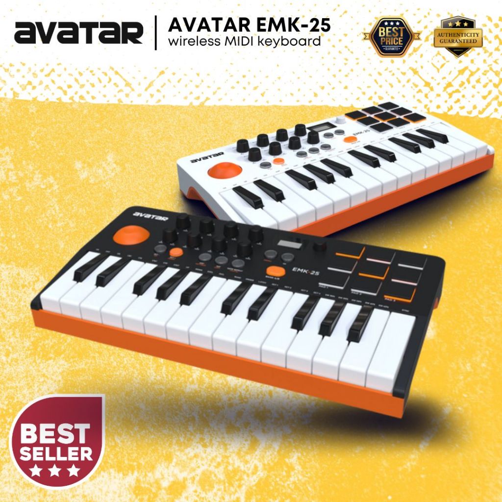 AVATAR EMK 25 25 Keys MIDI Compact Keyboard Controller HXW EMK25