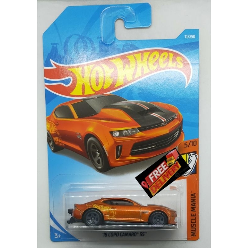 Hot Wheels Copo Camaro Ss Shopee Malaysia