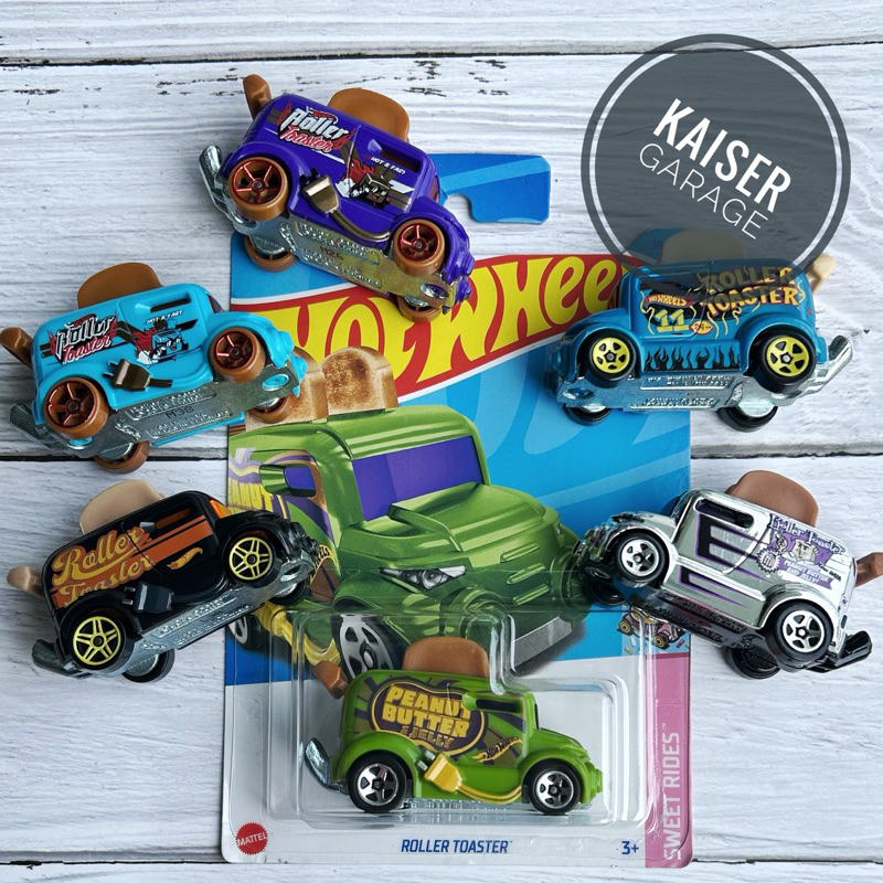 Hot Wheels Combo Pcs Roller Toaster Carded Loose Shopee Malaysia