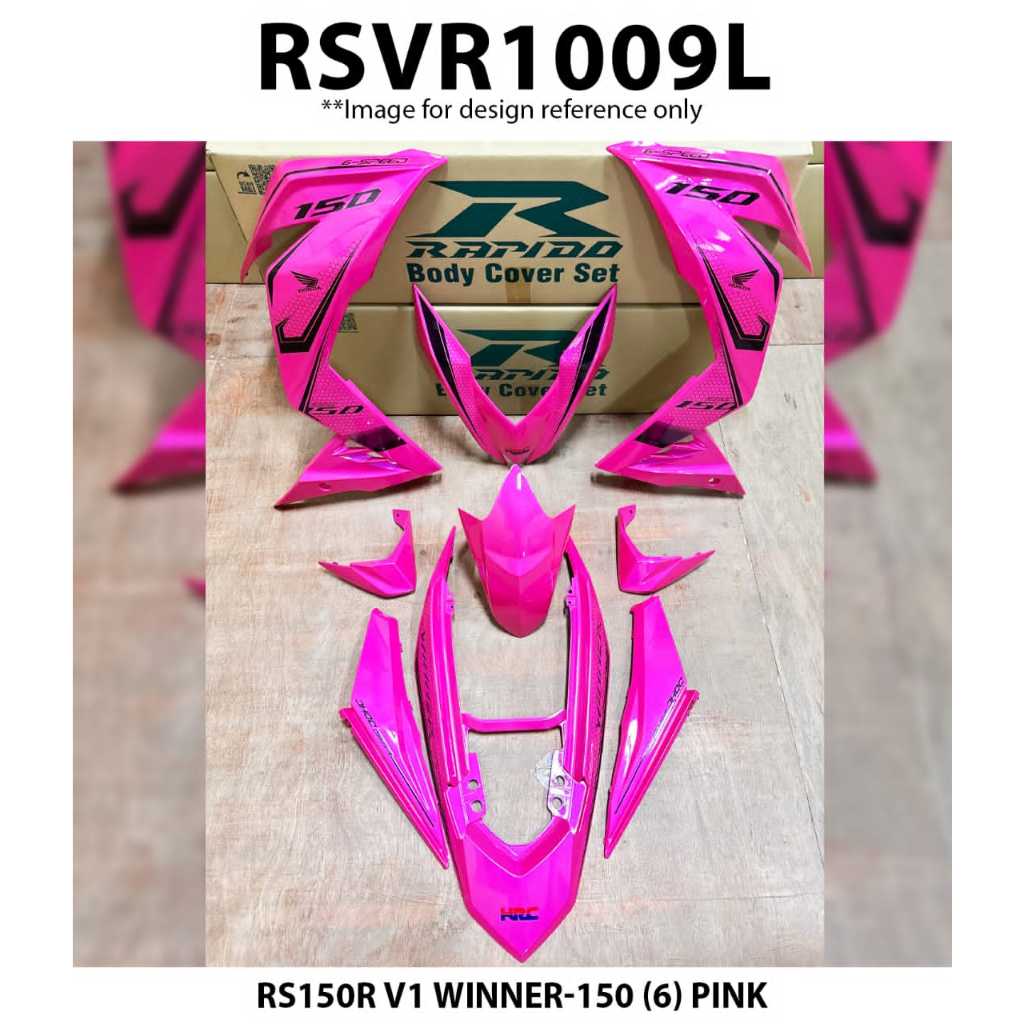 Rapido Coverset Cover Set Sticker Tanam RS150 RS150R V1 V2 V3 WINNER