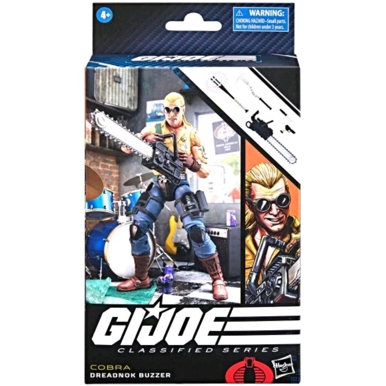 G I Joe Classified Series Dreadnok Buzzer Ripper GI Joe 6 Inch