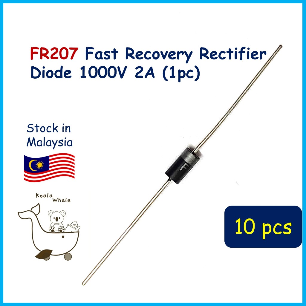 Pcs Fr Fast Recovery Rectifier Diode V A Shopee Malaysia