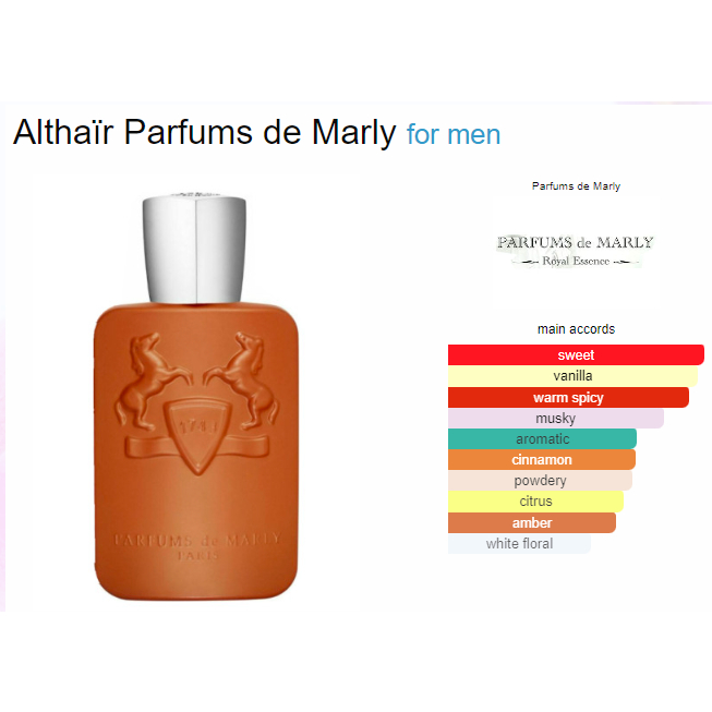 Parfums De Marly Althair Edp Ml Shopee Malaysia