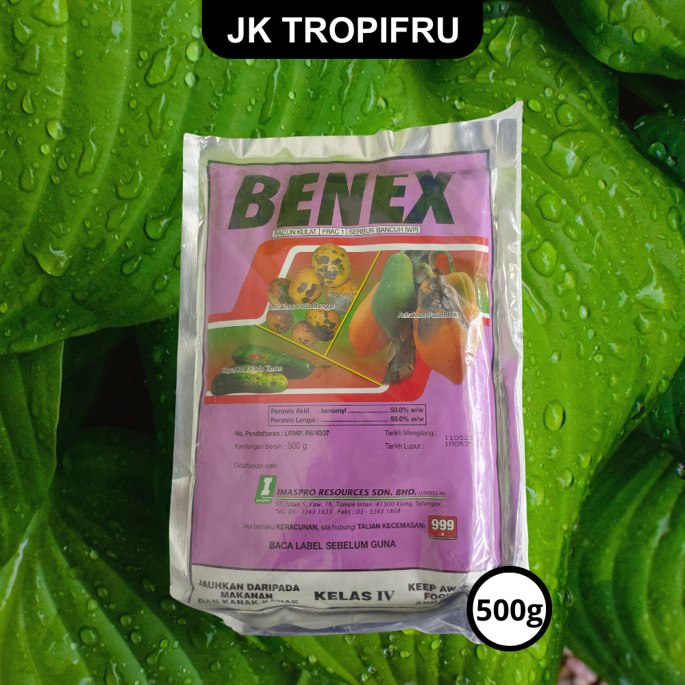 Benex G Benomyl Antraknos Hawar Seludang Bintik Daun