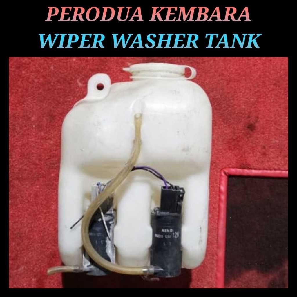 Wiper Washer Tank Tangki Pegilap Cermin Perodua Kembara Wiper