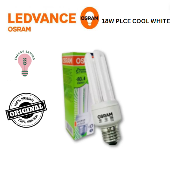 OSRAM LEDVANCE DULUXSTAR 3U 18W E27 BULB 840 COOL WHITE WITH OFFICIAL