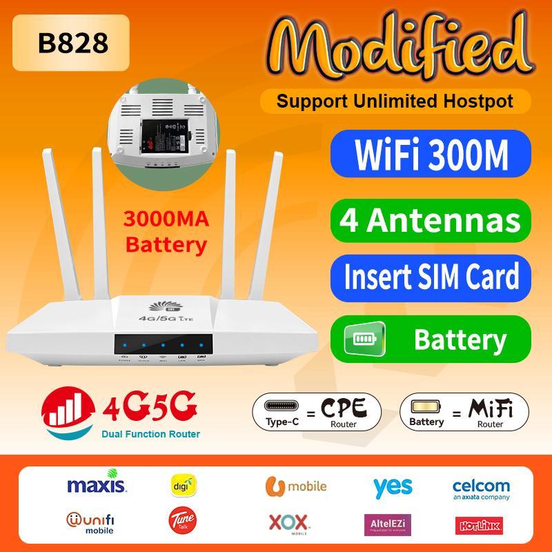 G Lte Wireless Modified Modem Router Support Unlimited Wifi Hotspot