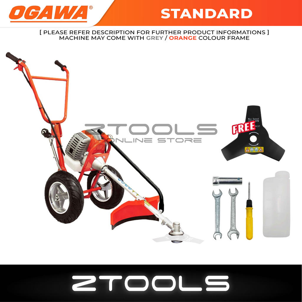 Ogawa Petrol Hand Push Brush Cutter Lt N Cc Stroke Grass Cutting