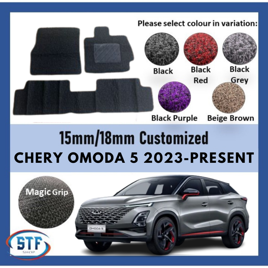 Chery Omoda 5 2023 Present OEM PRECUT PVC CARPET Coilmat Karpet Magic