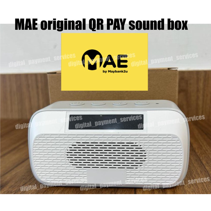 Mae Qr Pay Sound Box And Touch N Go E Wallet Soundbox Ready Stock