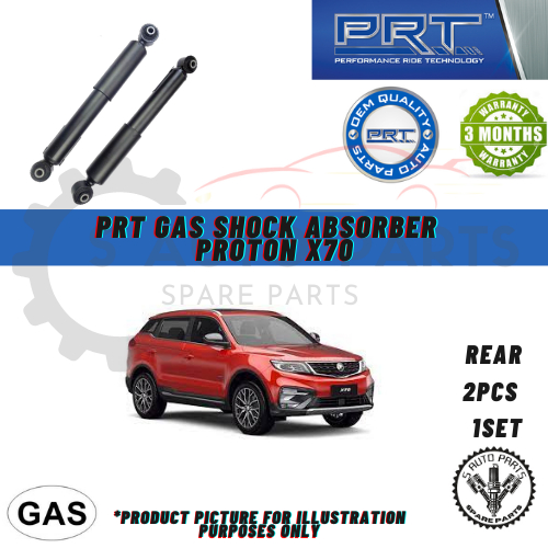 PROTON X70 REAR 100 ORIGINAL BRAND PRT SHOCK ABSORBER STRUT ASSEMBLY