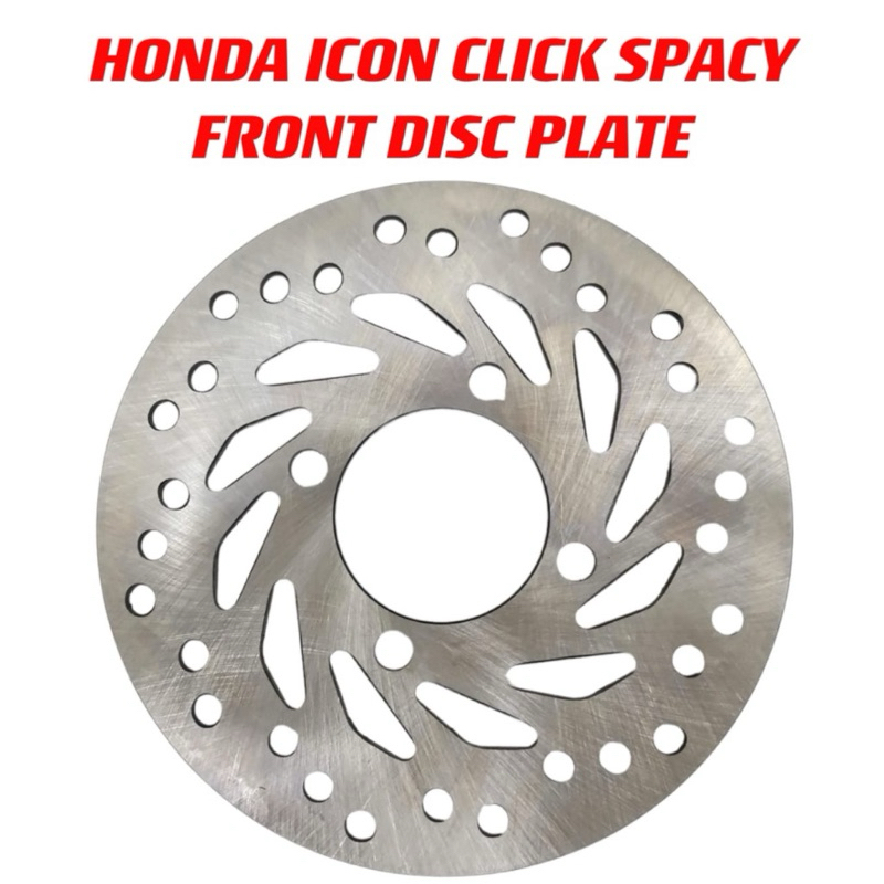 FRONT DISC PLATE HONDA ICON SPACY CLICK Shopee Malaysia