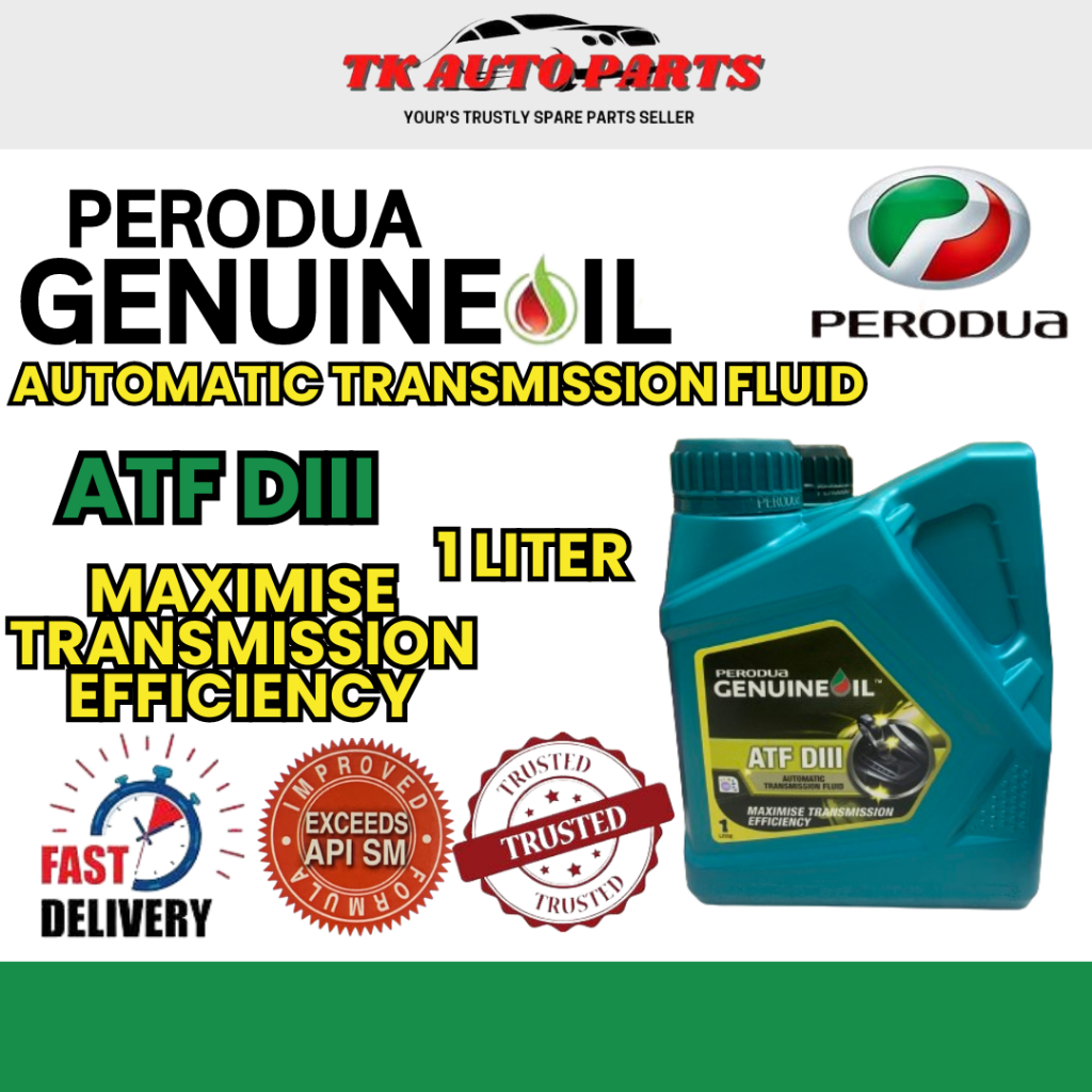 PERODUA ATF DIII 1L PERODUA ATF D3 SP 1L Shopee Malaysia