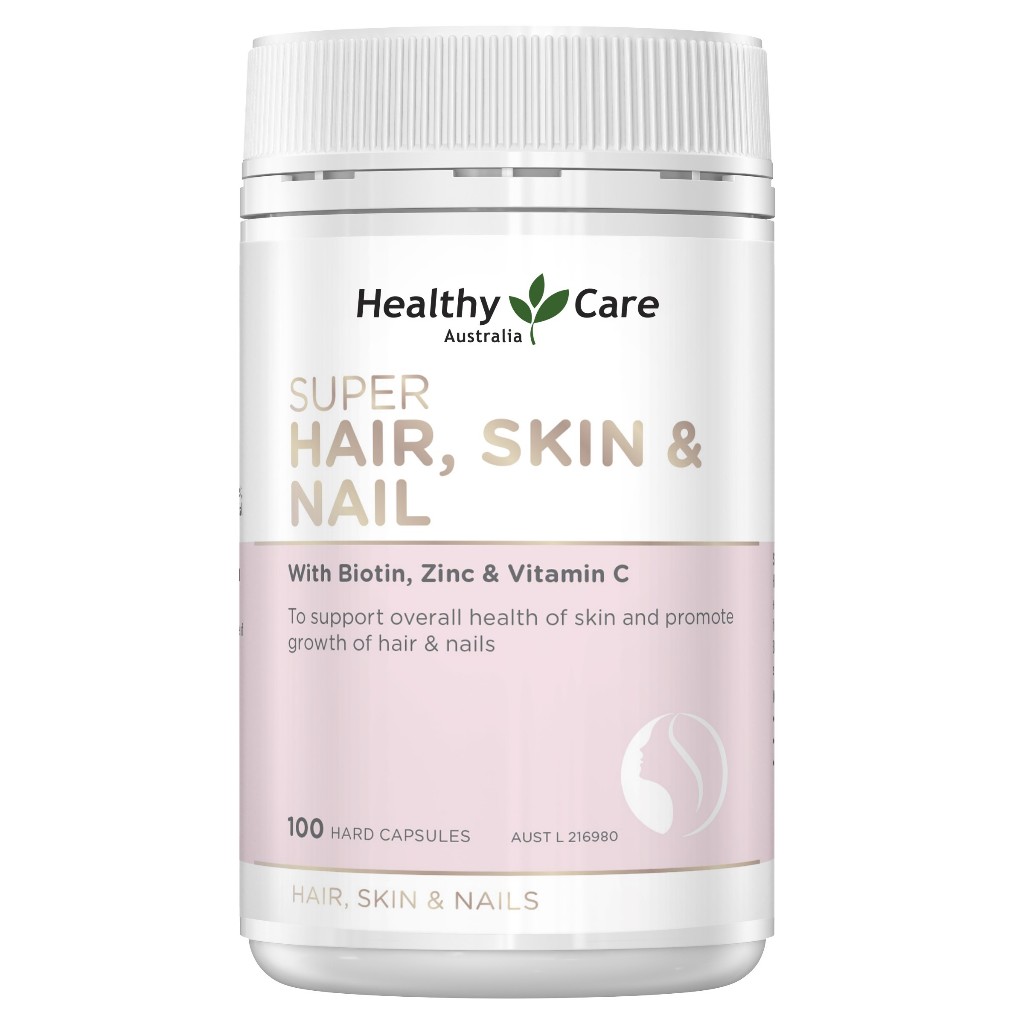 Expiry Mar Healthy Care Super Hair Skin Nails Capsules