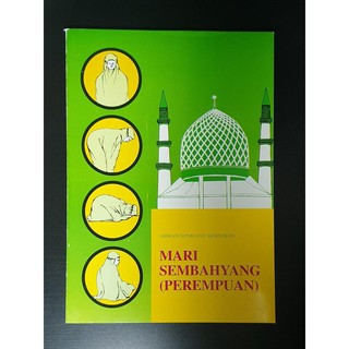 Buku Mari Sembahyang Perempuan Panduan Solat Wanita Shopee Malaysia