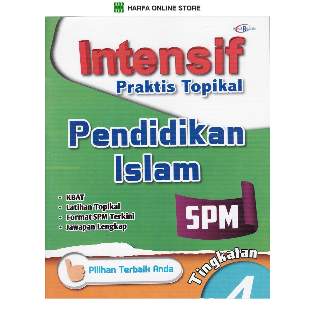 BUKU RUJUKAN INTENSIF PRAKTIS TOPIKAL PENDIDIKAN ISLAM SPM TINGKATAN