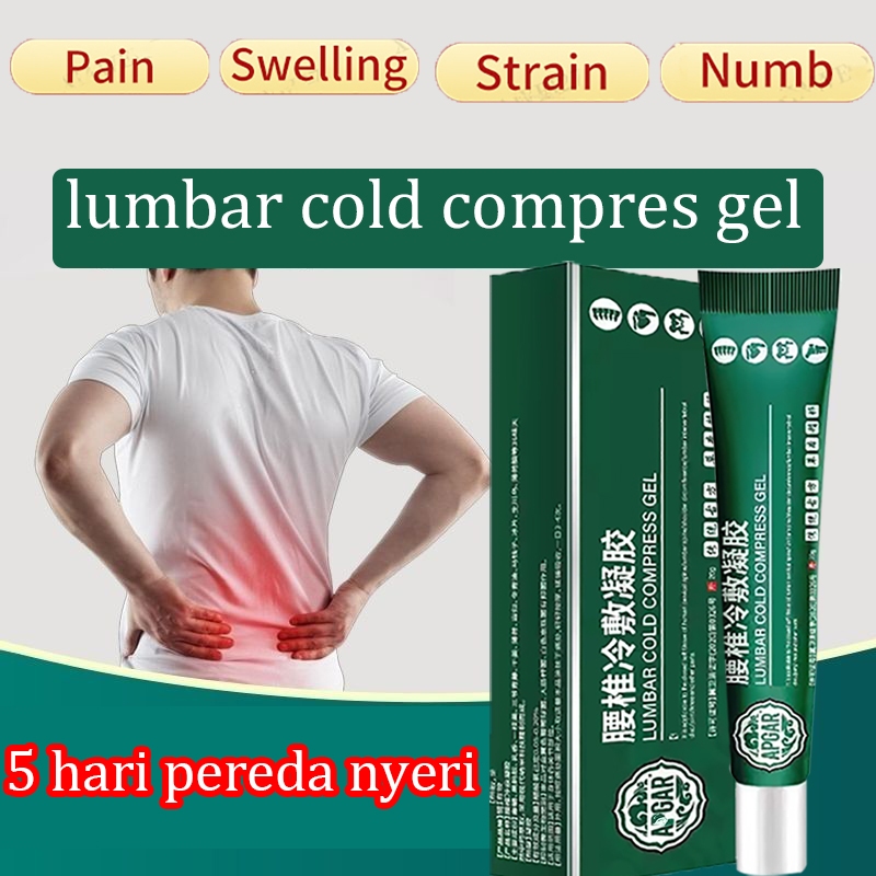 Lumbar Cold Compress Gel Lumbar Spine Cooling Gel Lumbar Type Cold