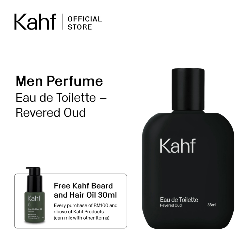 Kahf Revered Oud Eau De Toilette Ml Shopee Malaysia