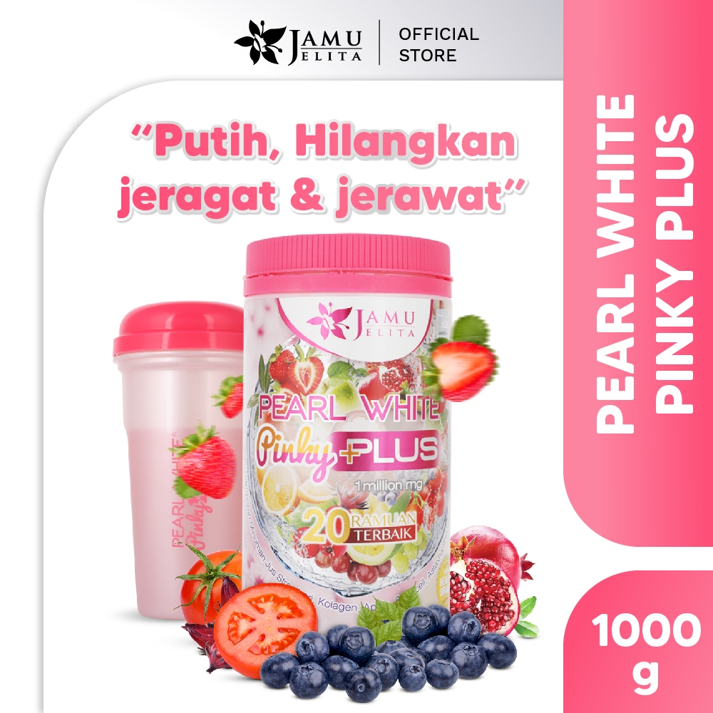 JAMU JELITA Pearl White Pinky Plus 1kg Shopee Malaysia