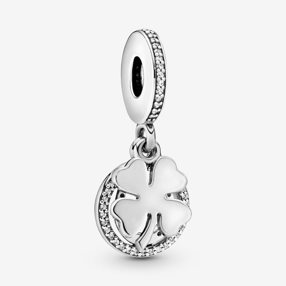 Pandora Lucky Four Leaf Clover Dangle Charm Shopee Malaysia