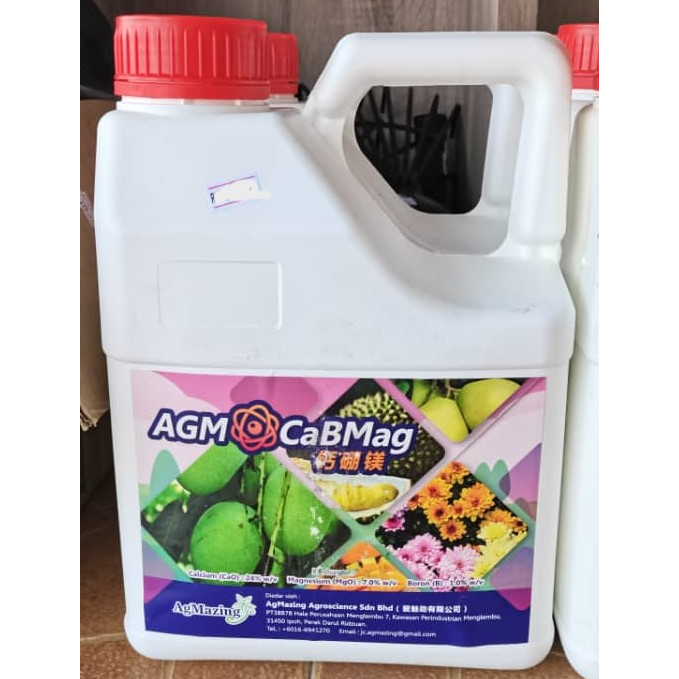 4L AGM CABMAG Calcium Boron Magnesium Baja Vitamin Foliar Tanaman