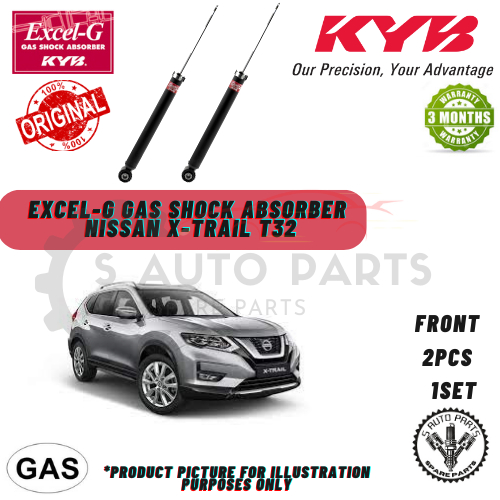 NISSAN X TRAIL T32 REAR 2PCS 100 ORIGINAL KAYABA KYB EXCEL G GAS